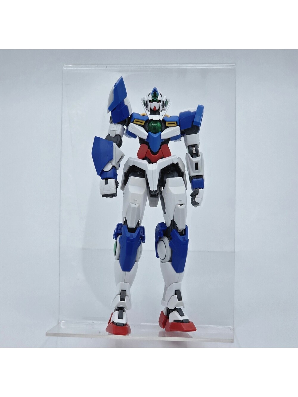 Bandai MG 1/100 GNT-0000 00 Qan[T] Gundam Built Incomplete AS-IS Gunpla